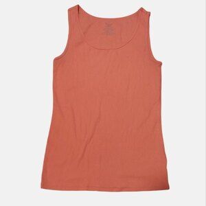 Faded Glory Coral Tank Top Size 2X
